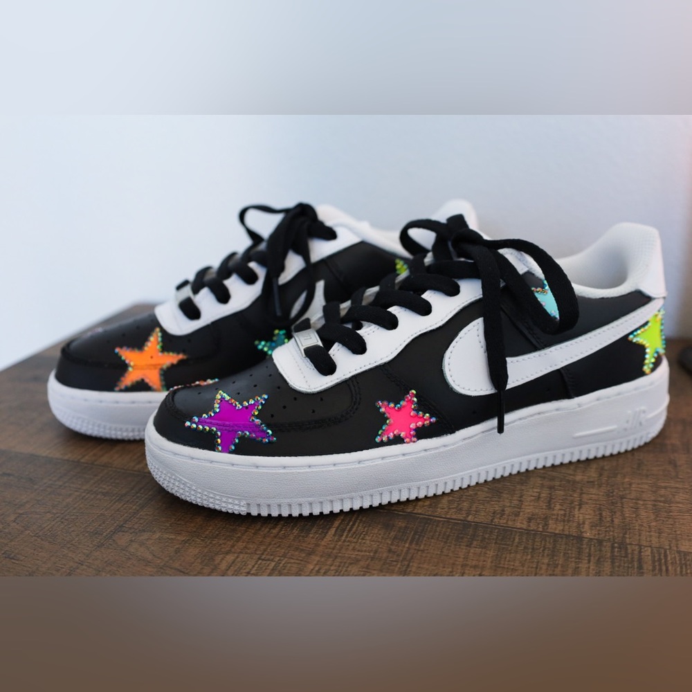 Size 7.5Y Custom Nike AF1 ‘07